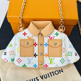 Louis Vuitton LV Mini odzież Crossbody torebka na słuchawki czerwony pakiet-3658  