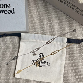 Vivienne Westwood Saturn trójwymiarowy planet pin bransoletka-3831  