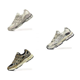 ASiCS GEL-NYC Miękkie i wygodne buty biegowe z niskim topem-2858  