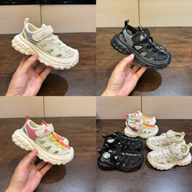 Adidas low-top miękkie podeszwy sandały plażowe z otwartymi palcami dla dzieci-4182  