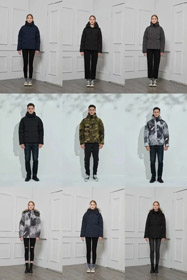 Canada Goose ekspedycja serii Fur kołnierz średniej długości z kapturem Parka w dół kurtka-4298  