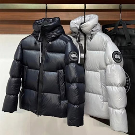 Canada Goose nowy high-end kurtka w dół krótki błyszczący-4313  