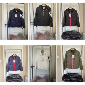 Moncler Evettes z kapturem lekka kurtka z długim rękawem-4344  