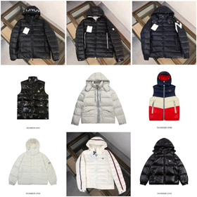 Moncler Logo Quilted Kurtka-4360  