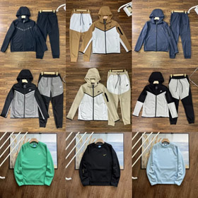 Nike tkany Tech Futura luźny trening z kapturem-4475  