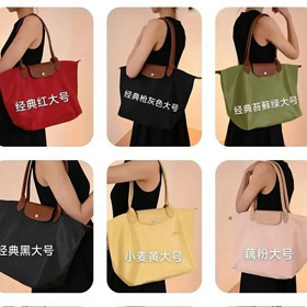 LONGCHAMP Le Pliage torba z przyciskiem i zamkiem-5502  