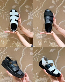 Tory Burch zamknięte palce rzymskie sandały-5679  