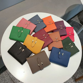 Portfel Hermès z zamkiem zamkowym-5782  