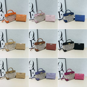 Bottega Veneta Nowe ręcznie wykonane otwarte i tkane torba raffia-5839  