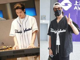 UNDEFEATE Pięć pasków haftowany list koszulka z krótkim rękawem-5942  