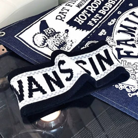 VANS Athletic Casual Headband z szerokim pasmem-5985  